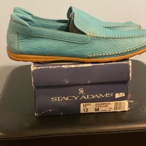 Stacy Adams “ KingsBridge” - Turquoise sz: 12M - Men’s shoe . Brand New with Box